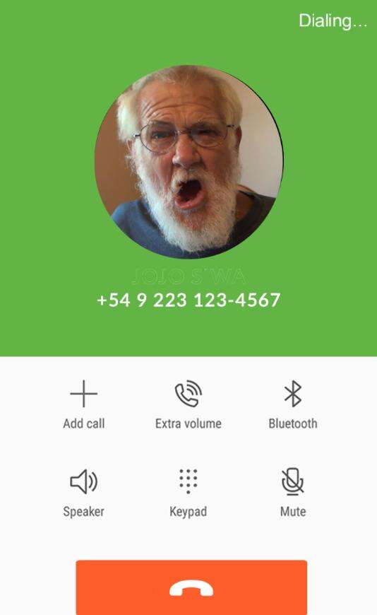 call from angry GRANDPA