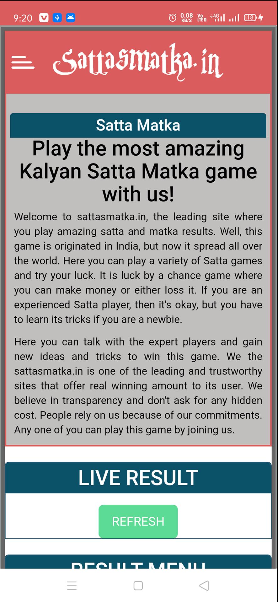 Final Ank : Kalyan Matka Satta King