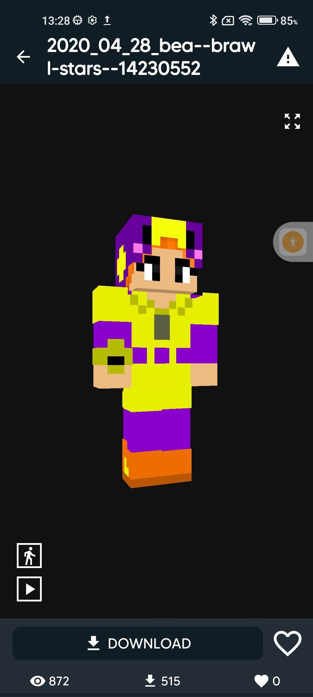 Brawl Star Skin for Minecraft