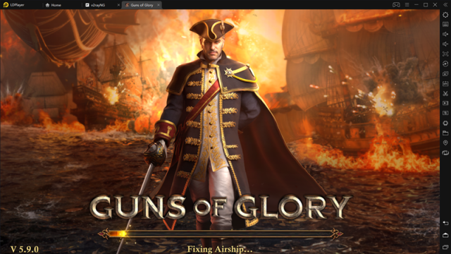 Play Guns of Glory with Free Android Emulator on PC 
