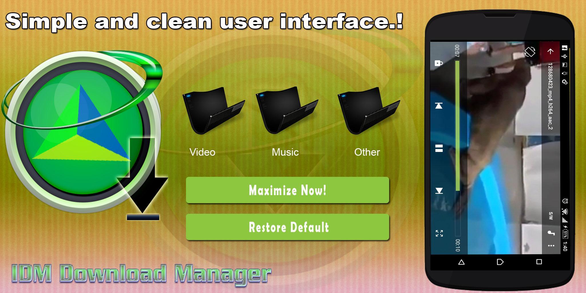 ☆ IDM Video Download Manager ☆