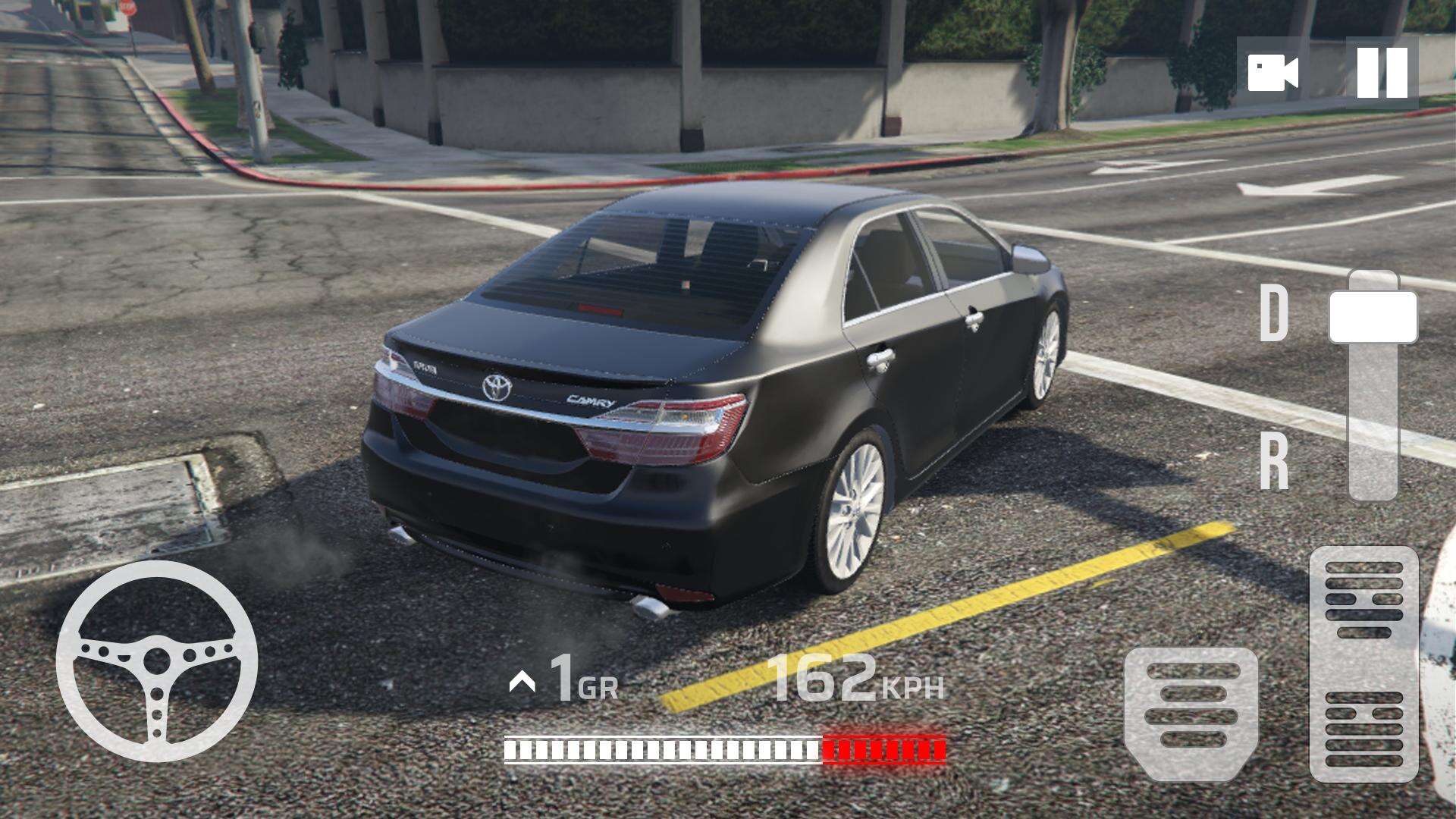 Toyota Camry Car Parking Games