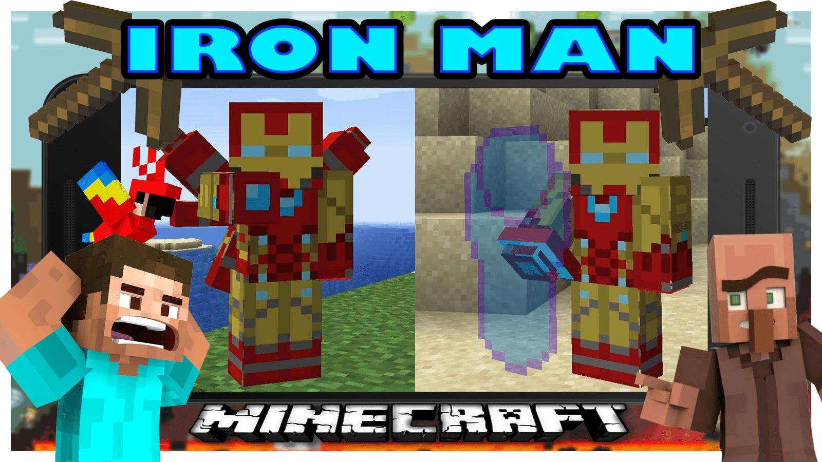 Iron Man Minecraft Mod MCPE