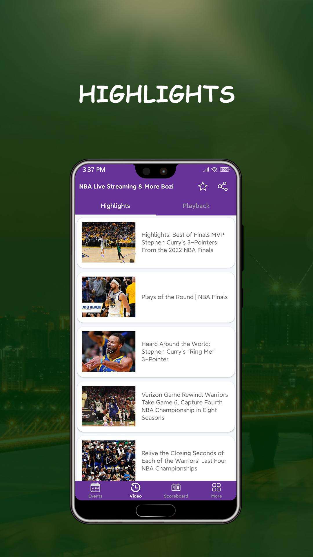 NBA Live Streaming & More Bozi