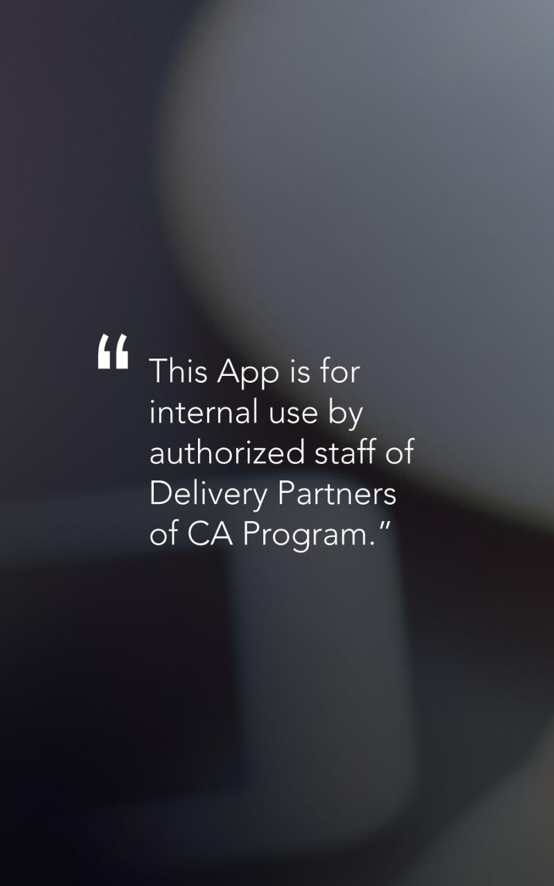 CA Delivery Partner App