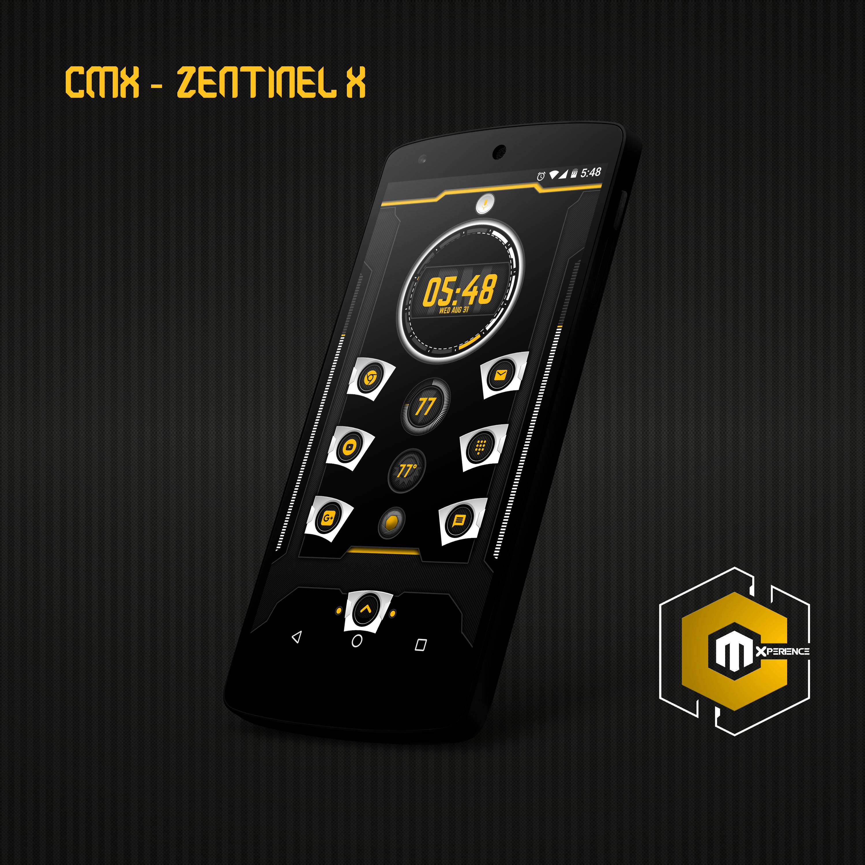 CMX - Zentinel X · KLWP Theme