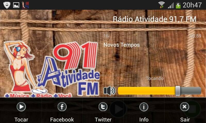 Radio Atividade Juina MT 91 FM