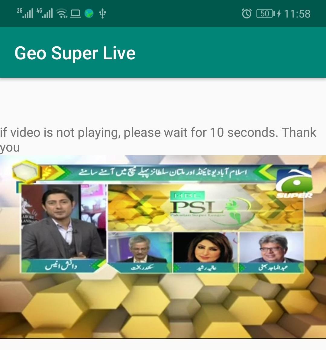 GEOSUPER Live