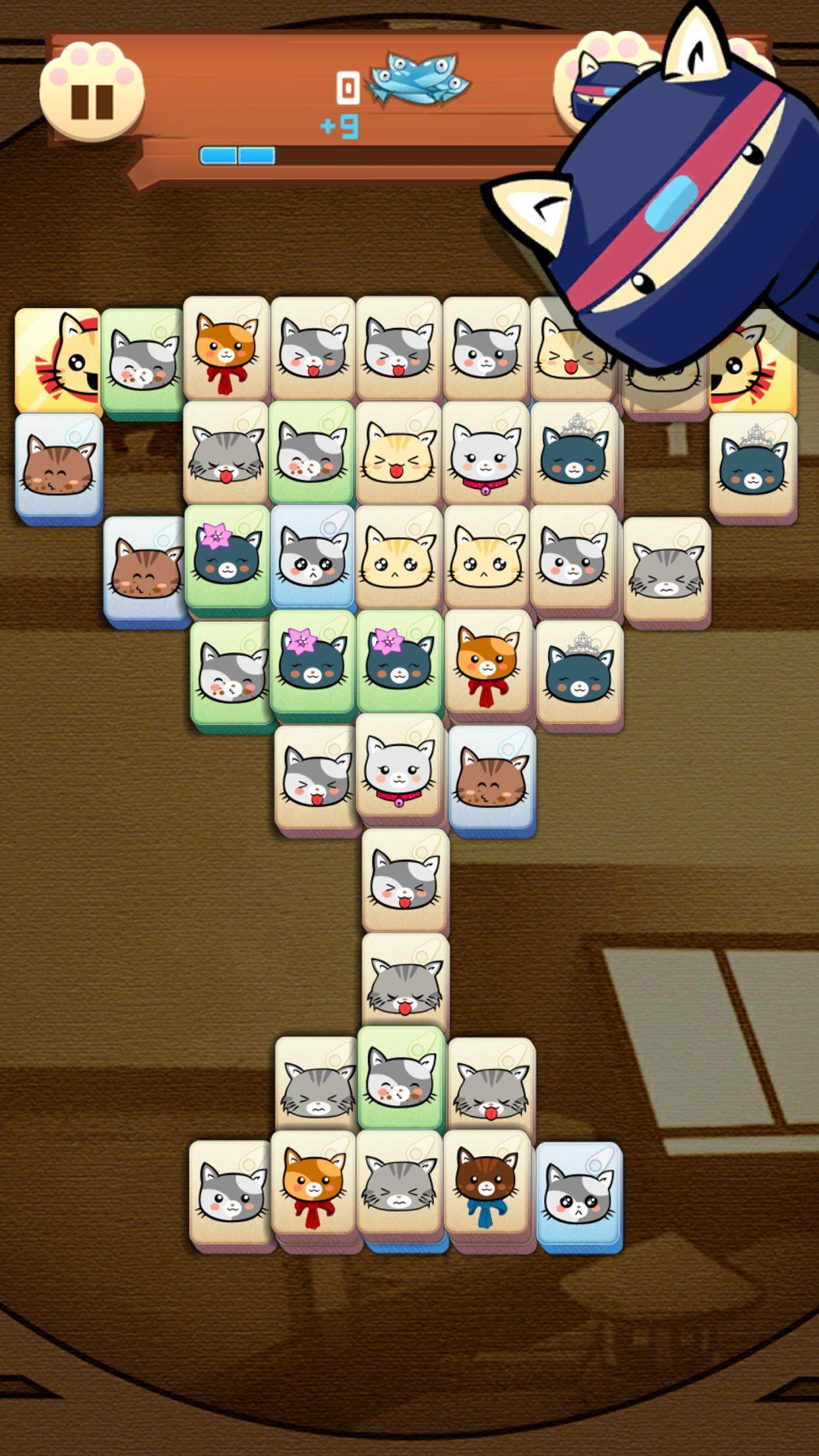 Hungry Cat Mahjong HD