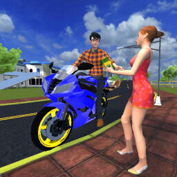 Flying Light Bike Taxi