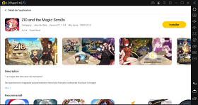 Comment télécharger et jouer à Zio and the magic scrolls sur PC