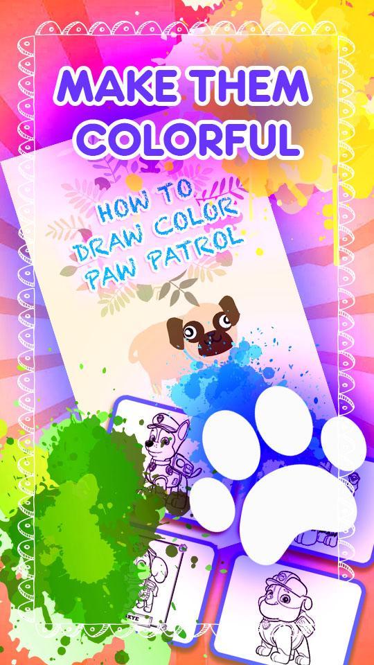 Coloring Pages For Kids : Paw Patrol Edition