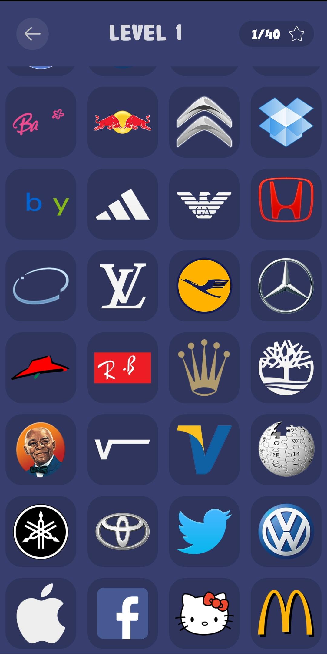 Logo quiz game: Guess the Logo