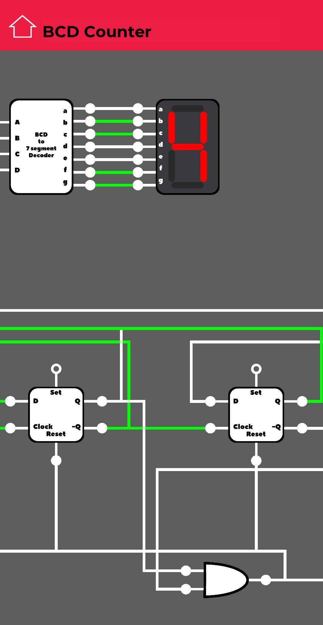 Logic Circuit Simulator Mobile