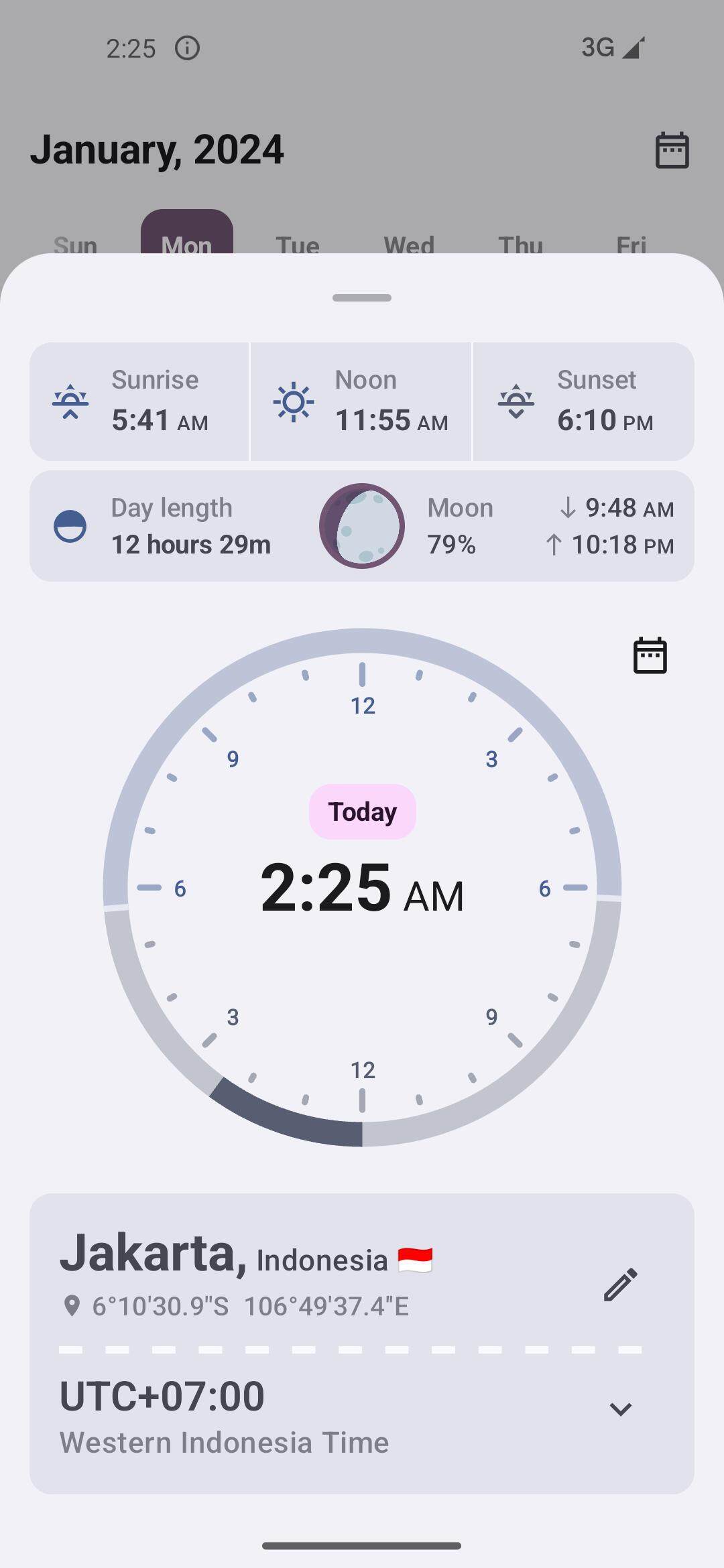 WorldTime: World Clock, Widget