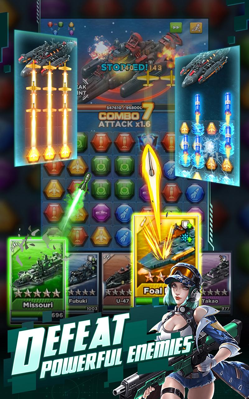 Battleship & Puzzles: Match 3