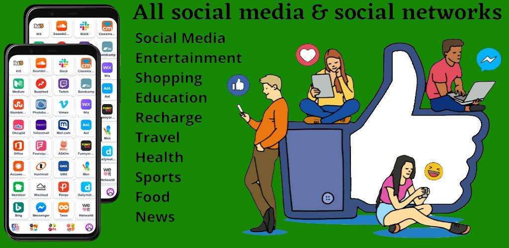 All social media & network app