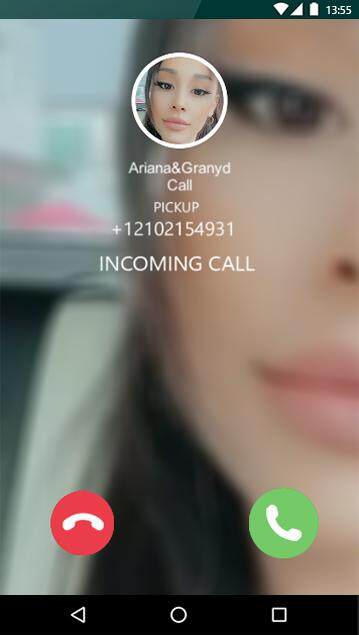 Ariana Grande VCall& Fake Chat