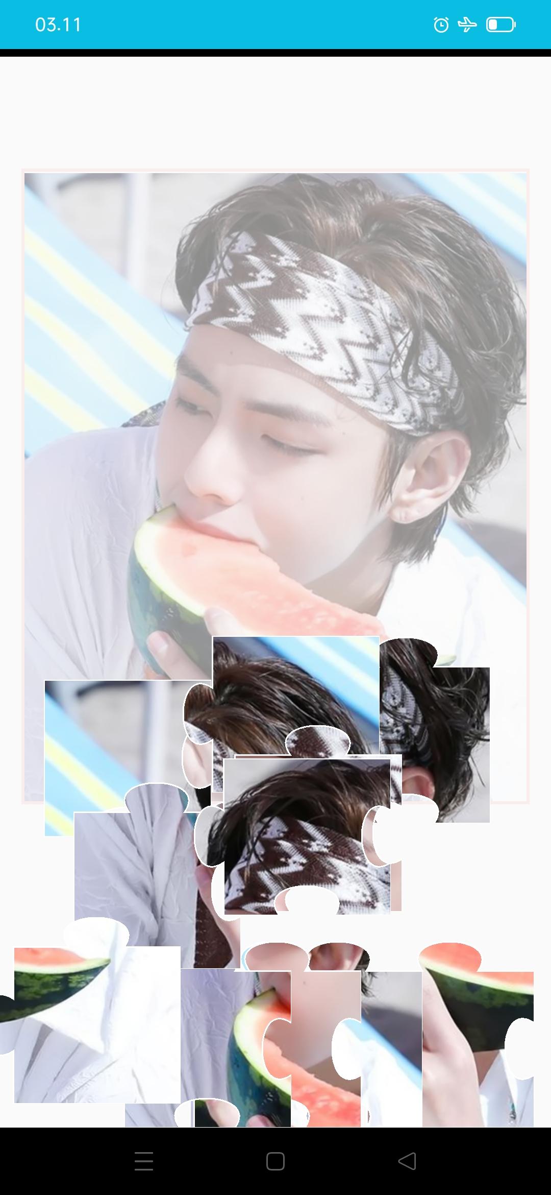 BTS V Puzzle Game Taehyung