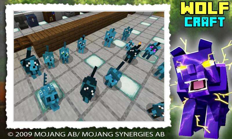 Wolf Craft Mod & Add-on MCPE