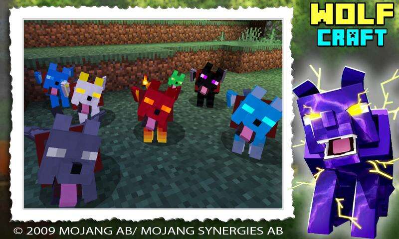 Wolf Craft Mod & Add-on MCPE