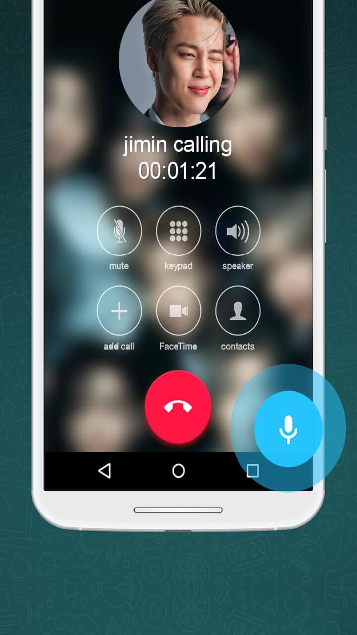 Fake Call BTS Video Call Chat