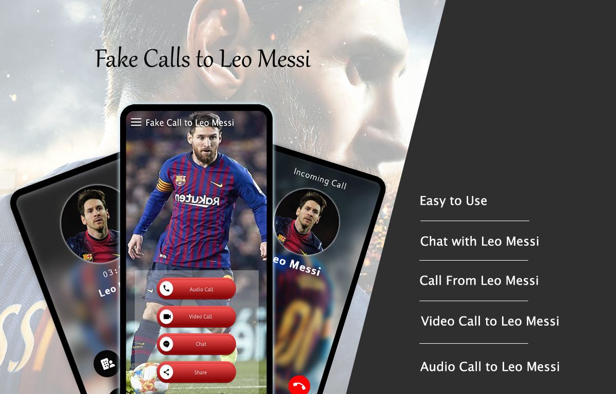 Messi Calling Video Call Fake