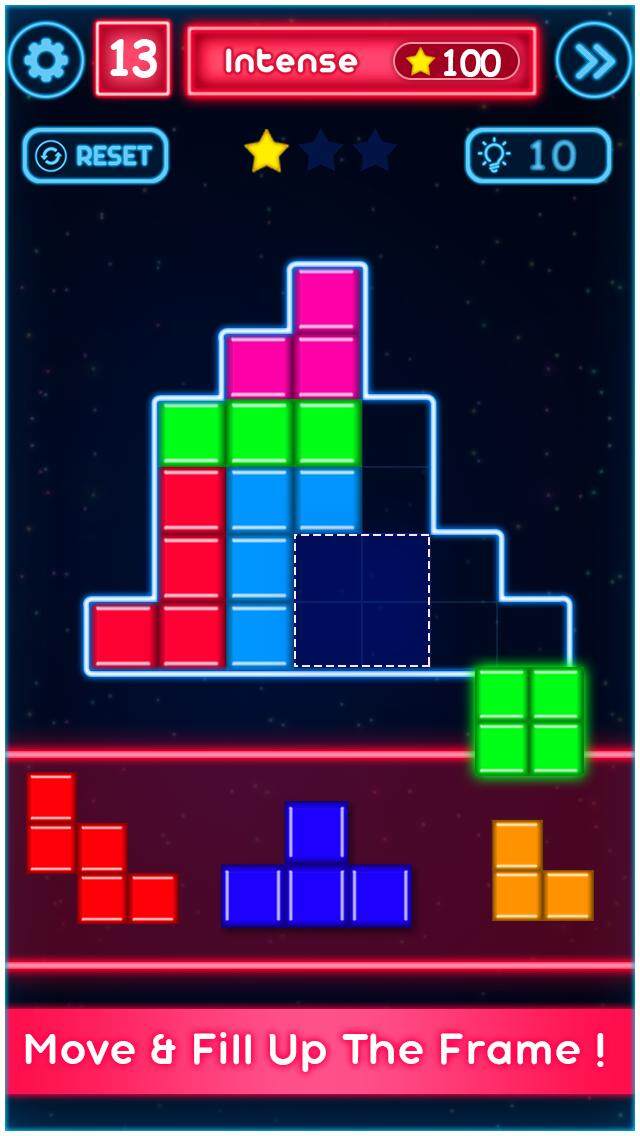 Block Puzzle Neon