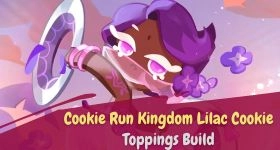 Cookie Run Kingdom Lilac Cookie Toppings Build