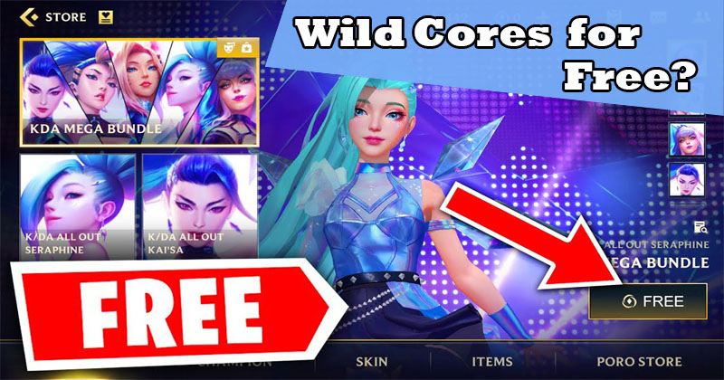 LOL Wild Rift: Ways to get Wild Cores (Currency) for Free?