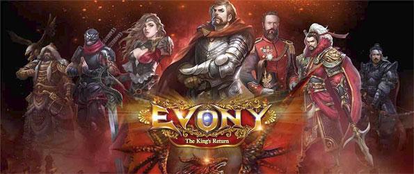 دليل الشخصيات في لعبة Evony: The King's Return