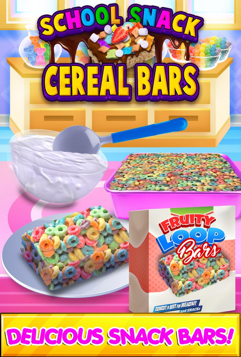 School Lunch Cereal Bars - After School Kids Snack