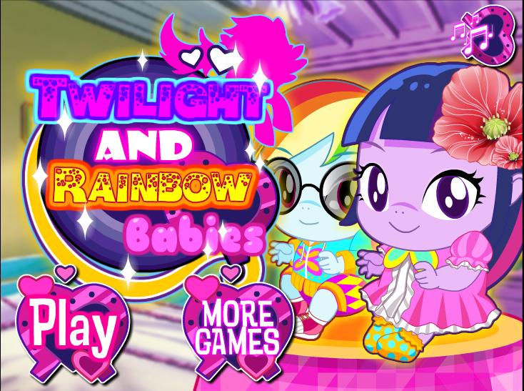 My Little Pony - Twilight And Rainbow Babies