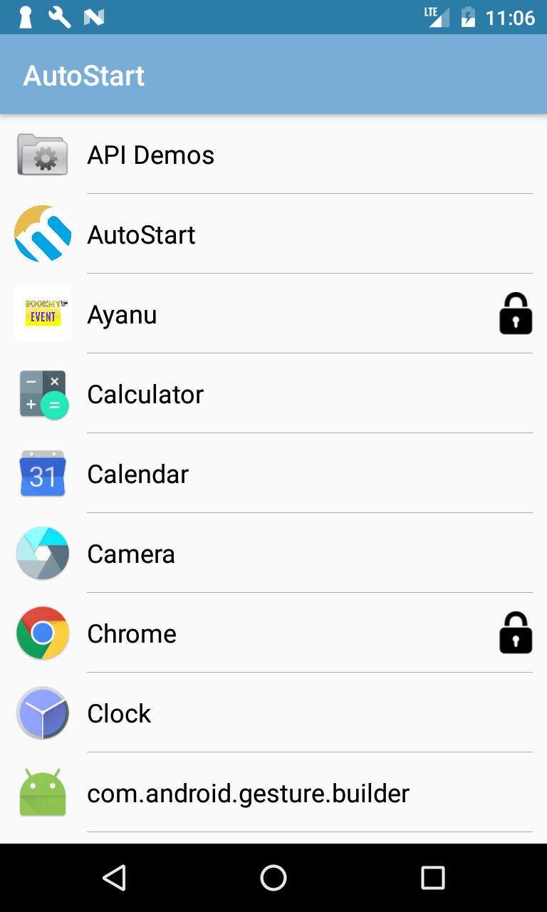 Auto Start Application