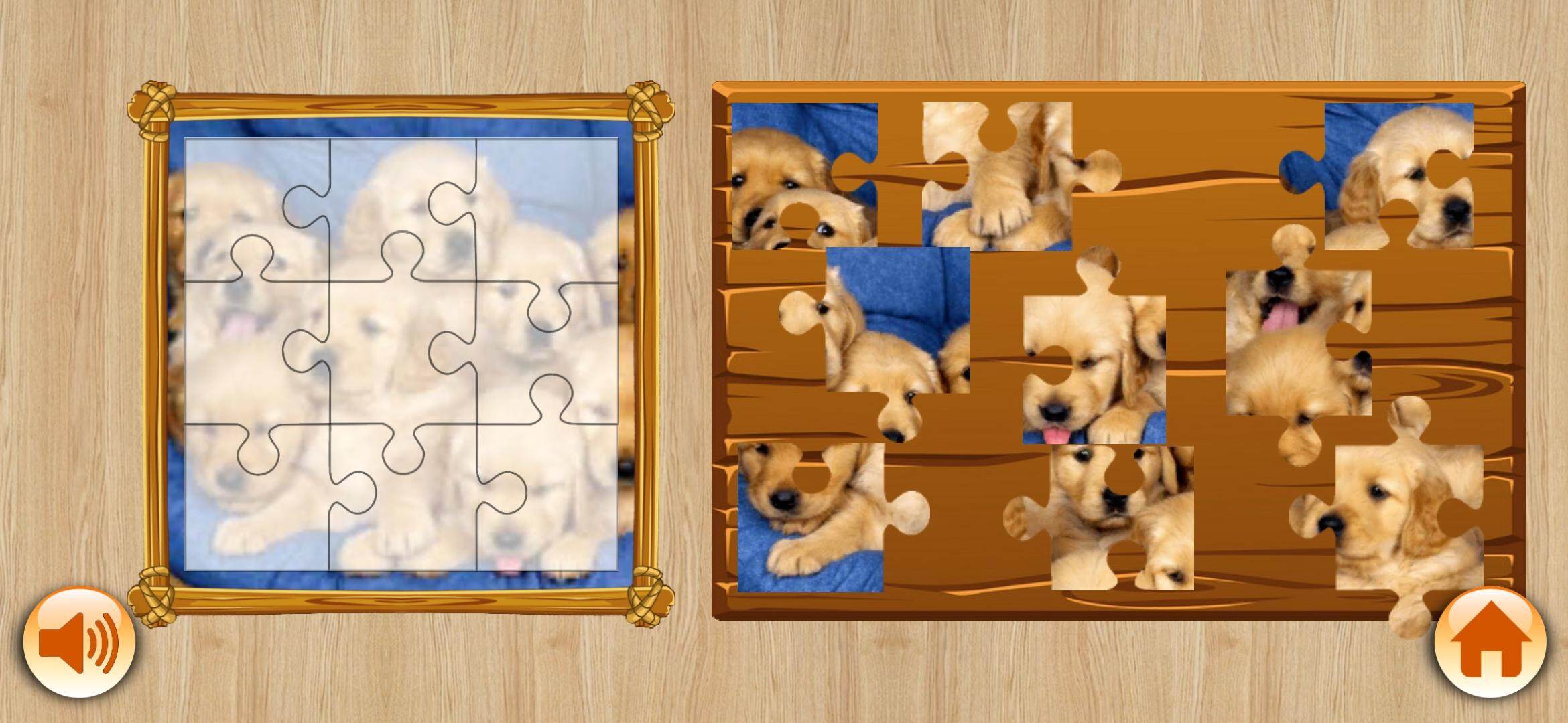 Puppy Puzzles & Dog Jigsaw