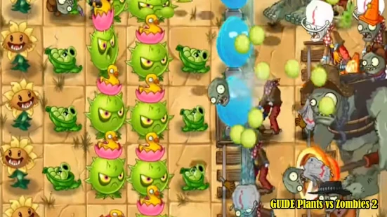 Hint to Plants vs Zombies 2