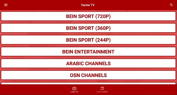 Download Yacine TV App On PC Emulator 