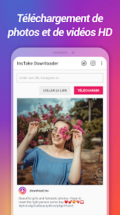 Téléchargeur de photos et de vidéos pour Instagram