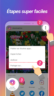 Téléchargeur de photos et de vidéos pour Instagram