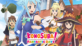 120 FPS: baixe e jogue KonoSuba: Dias fantásticos no pc!
