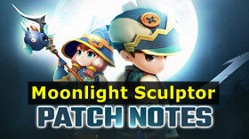 Evento de celebração do Moonlight Sculptor e notas de patch