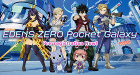 【ติดตั้ง】เกม Edens Zero Pocket Galaxy ยืนยันเปิด Global OBT แล้วววันที่ 24 กุมภาพันธ์ นี้ รีบไป Pre-registration เพื่อรับของรางวัลได้แล้ววันนี้ บน LDPlayer