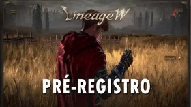 Lineage W:começa pré-registros em 4 de novembro!