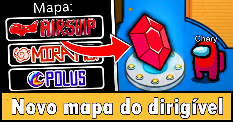 Among US - Atualização oficial do mapa do dirigível