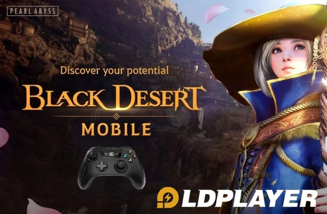 Играть в Black Desert Mobile на ПК с геймпада