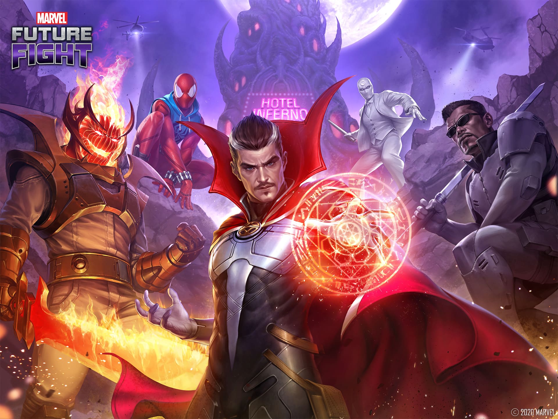 《MARVEL未來之戰》以漫畫「詛咒」為主題更新,英雄與惡棍齊聚拯救拉斯維加斯