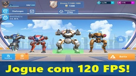 Como jogar Mech Arena: Robot Showdown com 120FPS ?