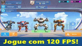 Como jogar Mech Arena: Robot Showdown com 120FPS ?
