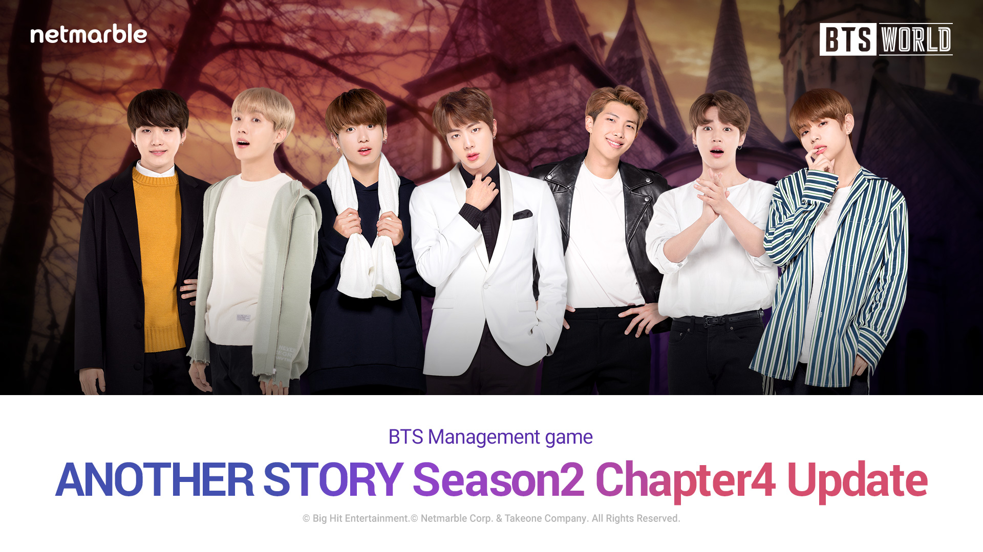 《BTS WORLD》11月更新 全新 SEOK JIN的完美假期故事登場