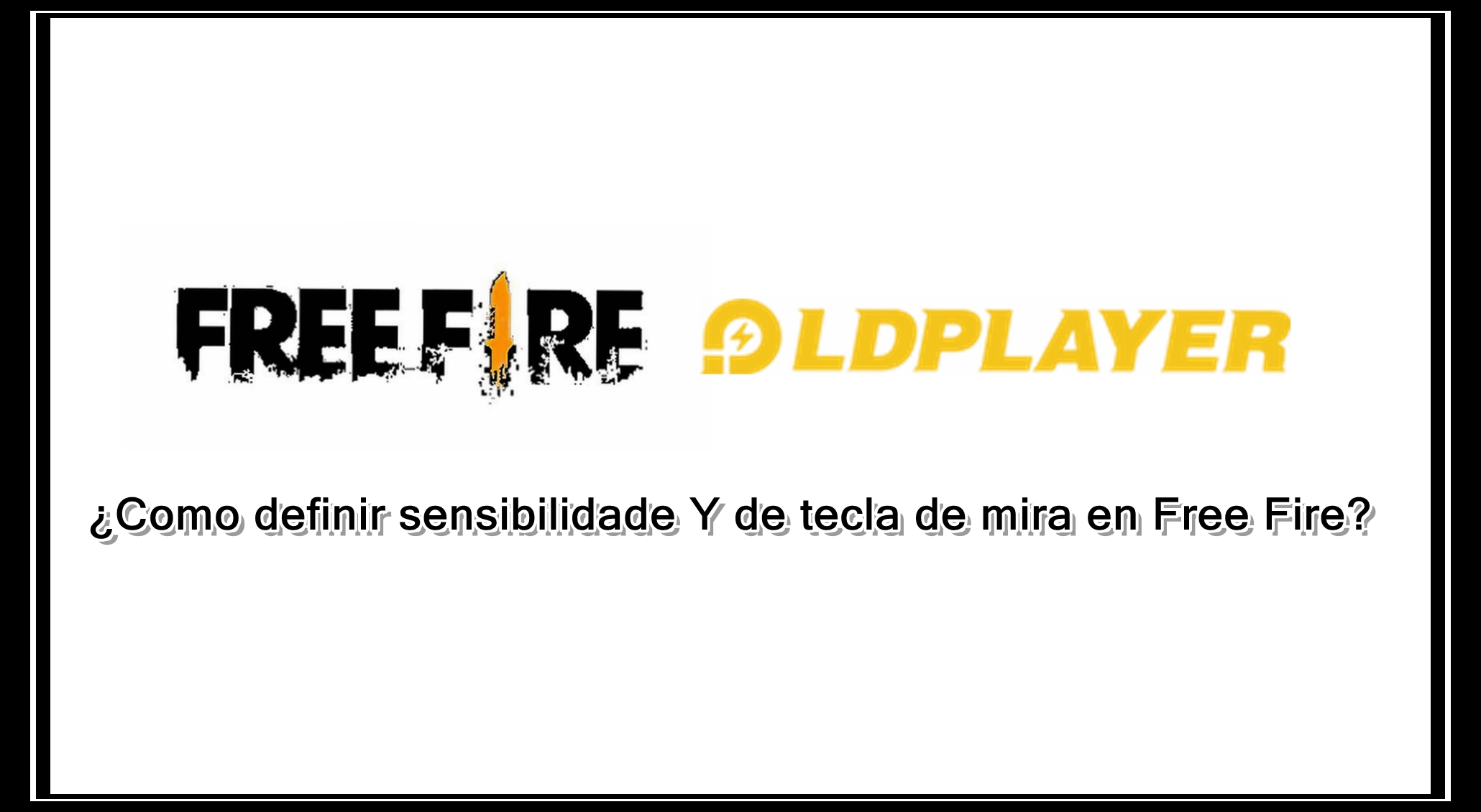 ¿Como definir sensibilidade Y de tecla de mira en Free Fire?
